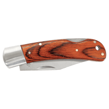 Load image into Gallery viewer, Custom Engraved Silver End 4 Inch Folding Knife
