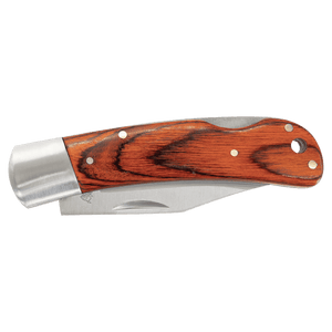 Custom Engraved Silver End 4 Inch Folding Knife