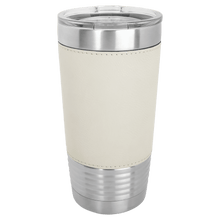 Load image into Gallery viewer, Engraved Leather Wrapped Tumblers - 20 Oz
