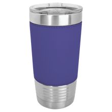Load image into Gallery viewer, Engraved Leather Wrapped Tumblers - 20 Oz
