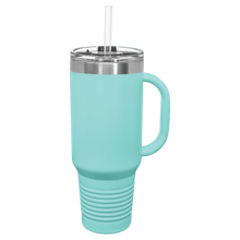 Load image into Gallery viewer, 40 oz Handle Travel Tumblers *Multiple Colors
