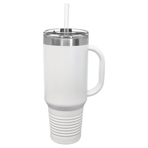 40 oz Handle Travel Tumblers *Multiple Colors