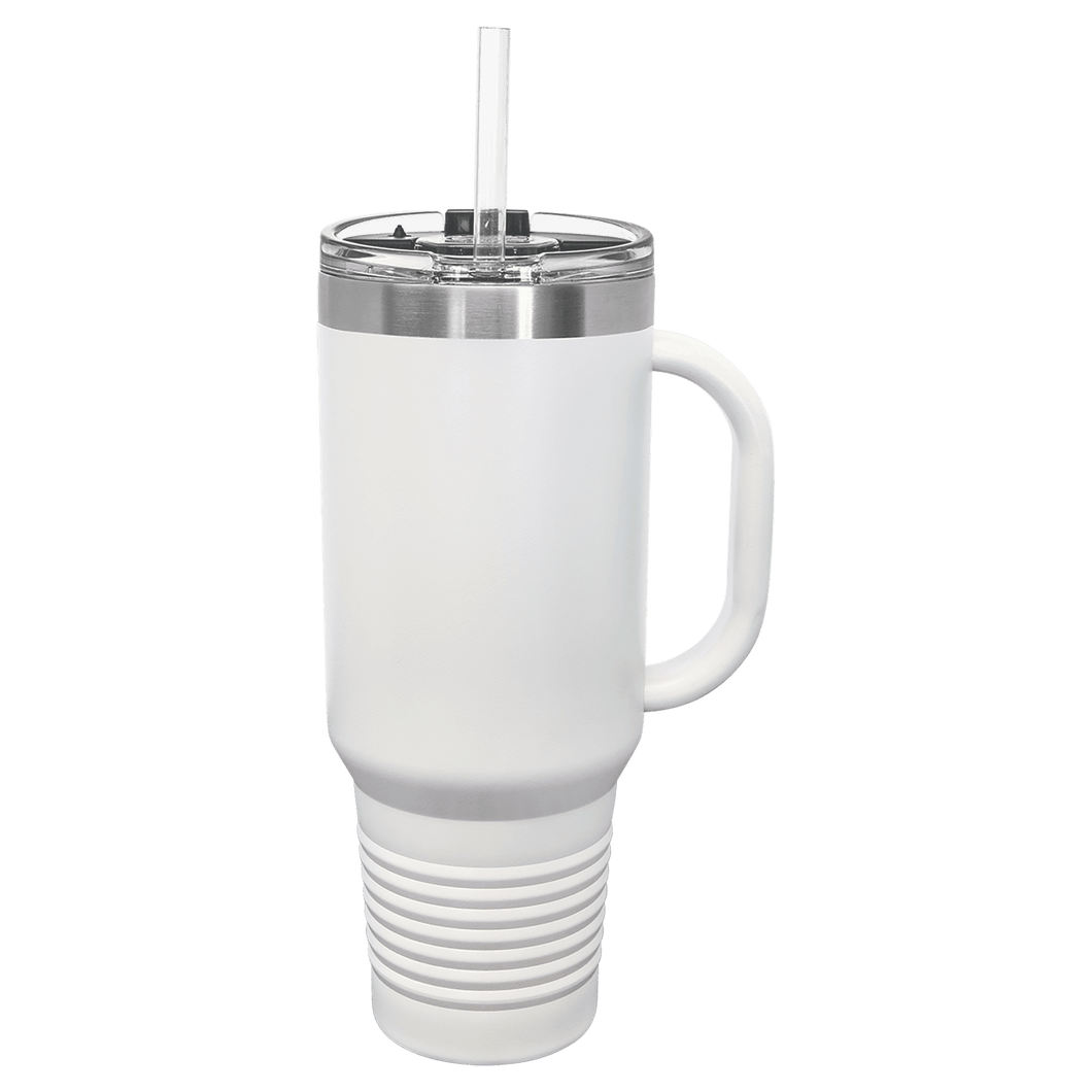 40 oz Handle Travel Tumblers *Multiple Colors