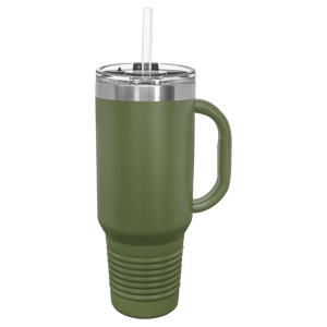 40 oz Handle Travel Tumblers *Multiple Colors