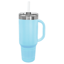 Load image into Gallery viewer, 40 oz Handle Travel Tumblers *Multiple Colors
