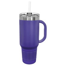 Load image into Gallery viewer, 40 oz Handle Travel Tumblers *Multiple Colors

