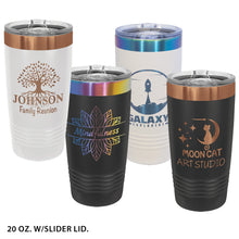 Load image into Gallery viewer, ION Plated Rainbow Tumbler w/Slider Lid - 20 Oz

