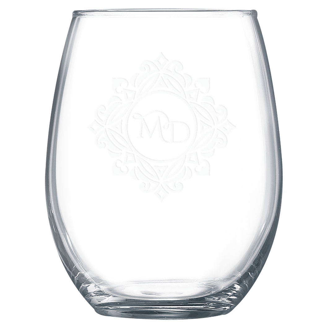 1 DZ 15 oz. Stemless Wine Glasses