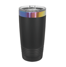 Load image into Gallery viewer, ION Plated Rainbow Tumbler w/Slider Lid - 20 Oz
