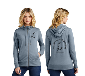 Twisted L Light Weight Zip Up Jacket