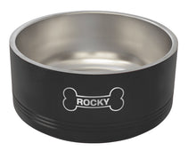 Load image into Gallery viewer, Custom Engraved Dog Bowl 64oz
