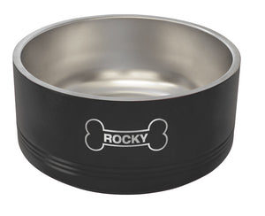 Custom Engraved Dog Bowl 64oz