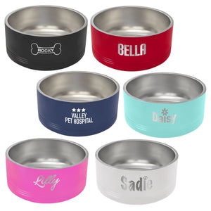 Custom Engraved Dog Bowl 64oz