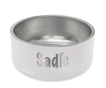 Load image into Gallery viewer, Custom Engraved Dog Bowl 32 oz
