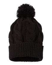 Load image into Gallery viewer, Richardson Pom Pom Beanie with Direct Embroidery
