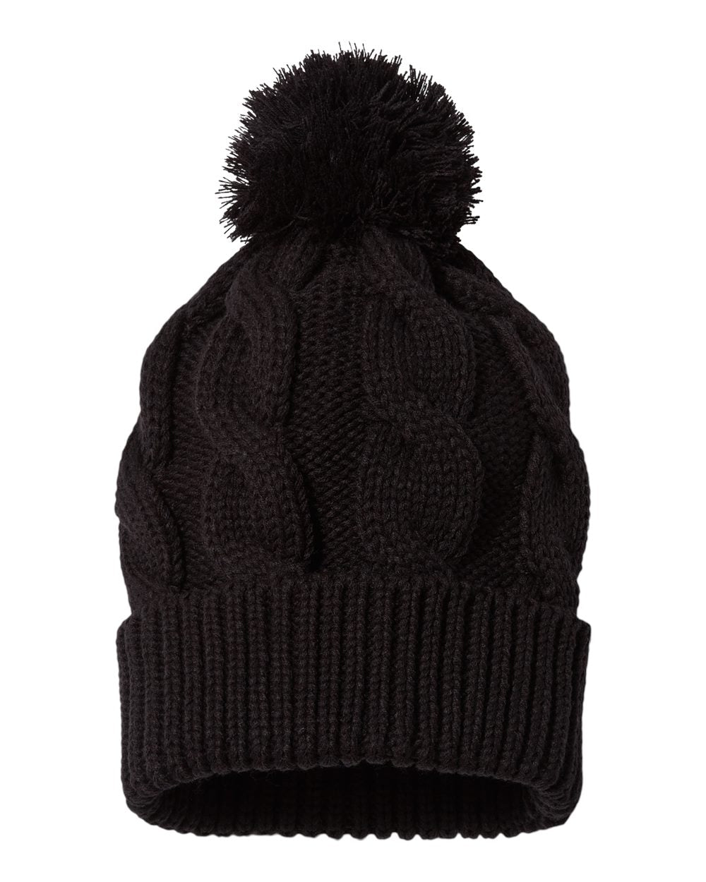 Richardson Pom Pom Beanie with Direct Embroidery