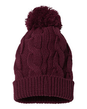 Load image into Gallery viewer, Richardson Pom Pom Beanie with Direct Embroidery
