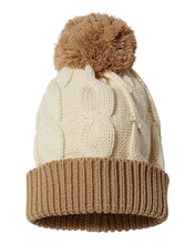 Load image into Gallery viewer, Richardson Pom Pom Beanie with Direct Embroidery
