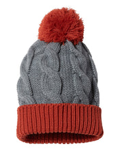 Load image into Gallery viewer, Richardson Pom Pom Beanie with Direct Embroidery
