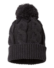 Load image into Gallery viewer, Richardson Pom Pom Beanie with Direct Embroidery
