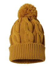 Load image into Gallery viewer, Richardson Pom Pom Beanie with Direct Embroidery
