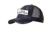 Load image into Gallery viewer, CC Tie Dye Pony Tail Cap with Patches
