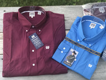 Load image into Gallery viewer, Men&#39;s Burgundy Cinch® Button Up
