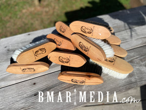 Personalized Engraved Horse Brushes