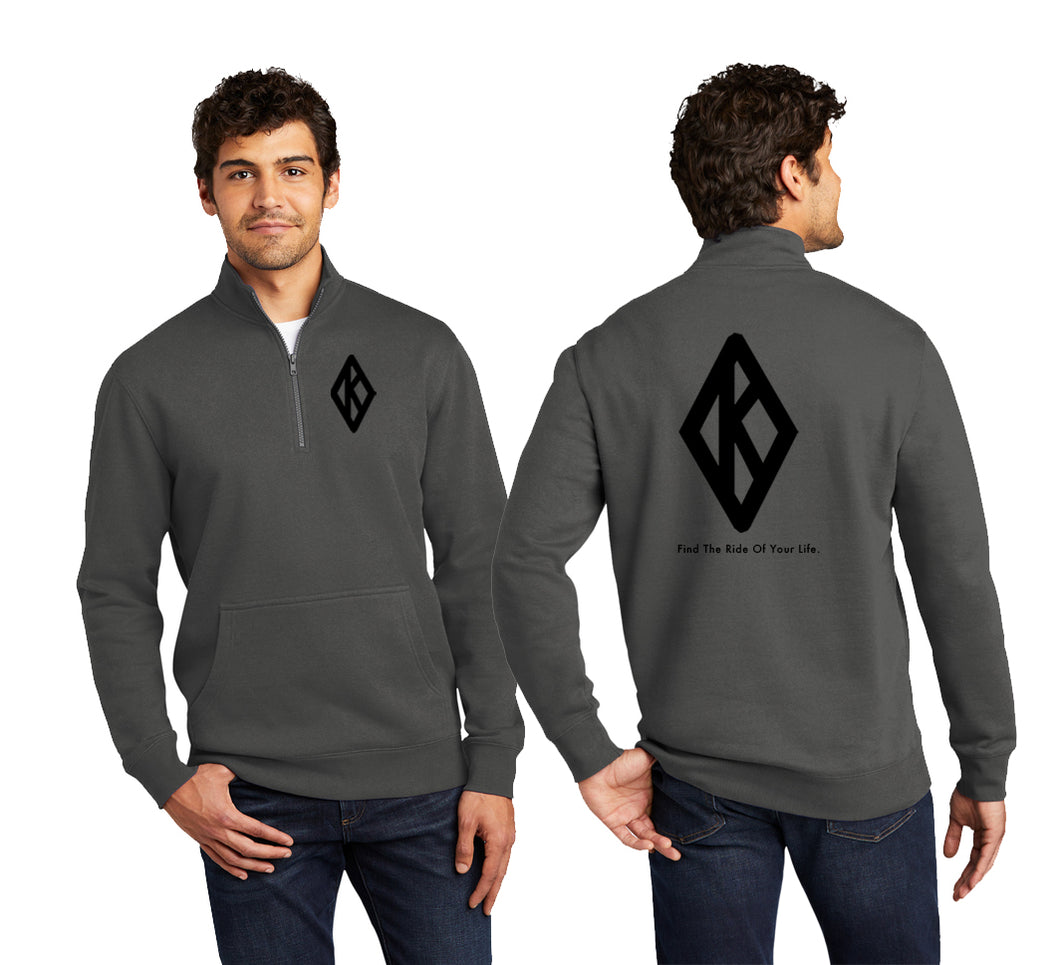 Diamond K Unisex Quarter Zip