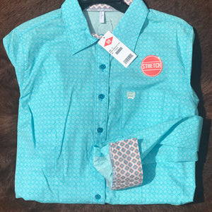 Women's Light Blue Cinch