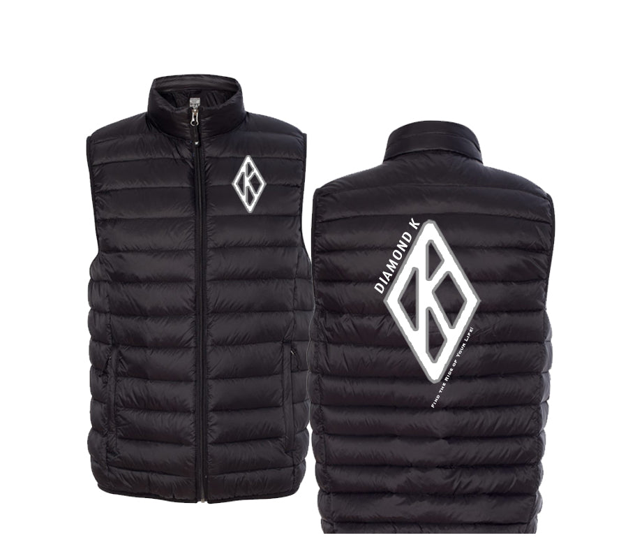 Diamond K Puffer Vest