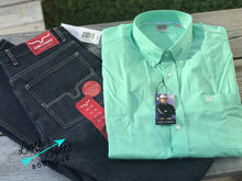 Load image into Gallery viewer, Men&#39;s Mint Cinch® Button Up
