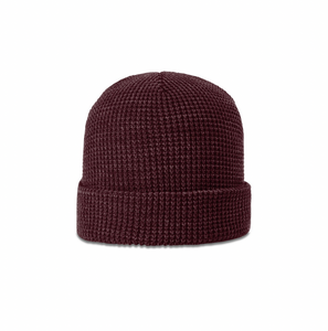 Richardson Waffle Knit Beanie with Direct Embroidery