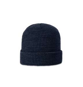 Richardson Waffle Knit Beanie with Direct Embroidery