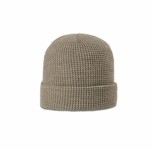 Richardson Waffle Knit Beanie with Direct Embroidery