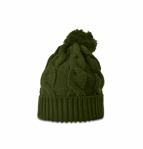 Richardson Pom Pom Beanie with Direct Embroidery