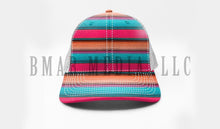 Load image into Gallery viewer, Serape Snap Back with Patches
