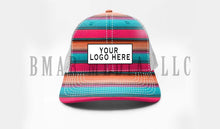 Load image into Gallery viewer, Serape Snap Back with Patches
