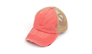 CC Criss Cross Cap With Direct Embroidery