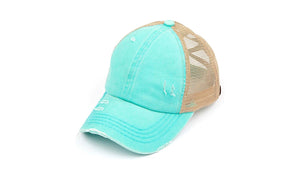 CC Criss Cross Cap With Direct Embroidery